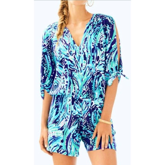 Lilly Pulitzer Bryce Crash the Bash romper size small - Picture 7 of 7